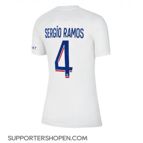 Paris Saint-Germain Sergio Ramos #4 Tredje Matchtröja Dam 2022-23 Kortärmad